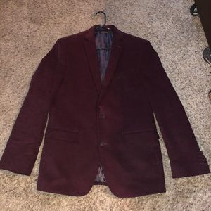 Bar III Men's Slim-Fit Sport Coat 40R Wine Red
